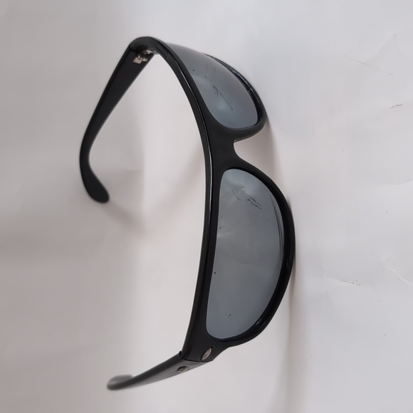 NWOT TruVintage Large Wrap around Biker style dark smoke mirror lens Sunglasses - Picture 1 of 5
